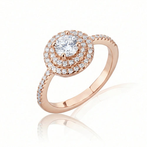 טבעת CSI012-2 טבעת מכסף אמיתי