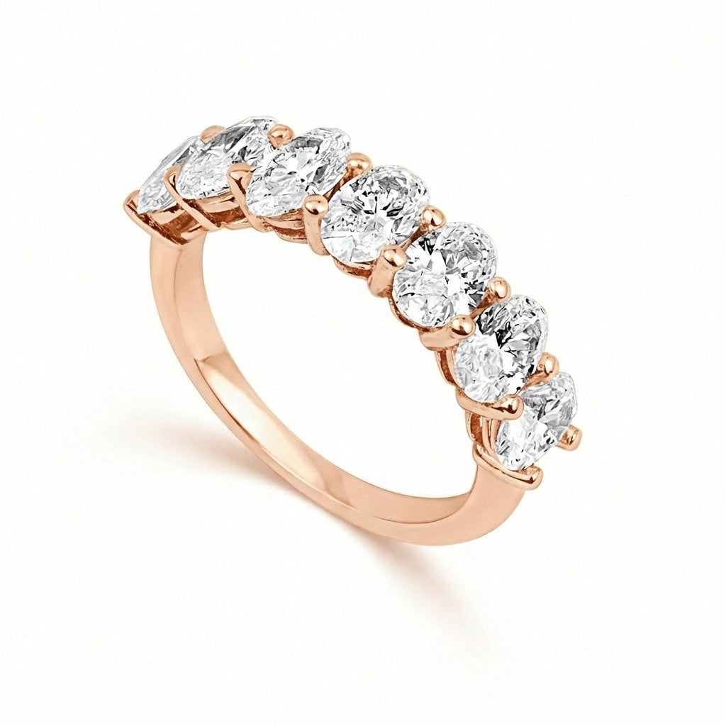 טבעת FLSI5012-2 טבעת מכסף אמיתי